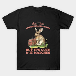 Sure I have emotional baggage T-Shirt